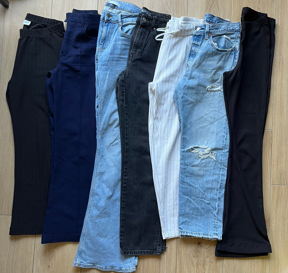 Pakket broeken tiener - maat xs / s / 34 / 36, Ophalen of Verzenden, Zo goed als nieuw, Maat 34 (XS) of kleiner
