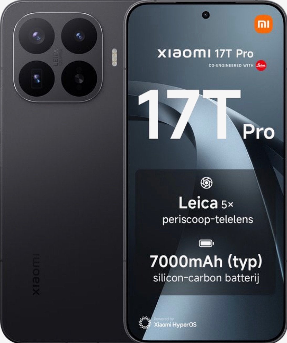 Xiaomi 17T Pro 512GB 2 kleuren geseald factuur + Garantie, Xiaomi, Overige modellen, Xiaomi, Nieuw