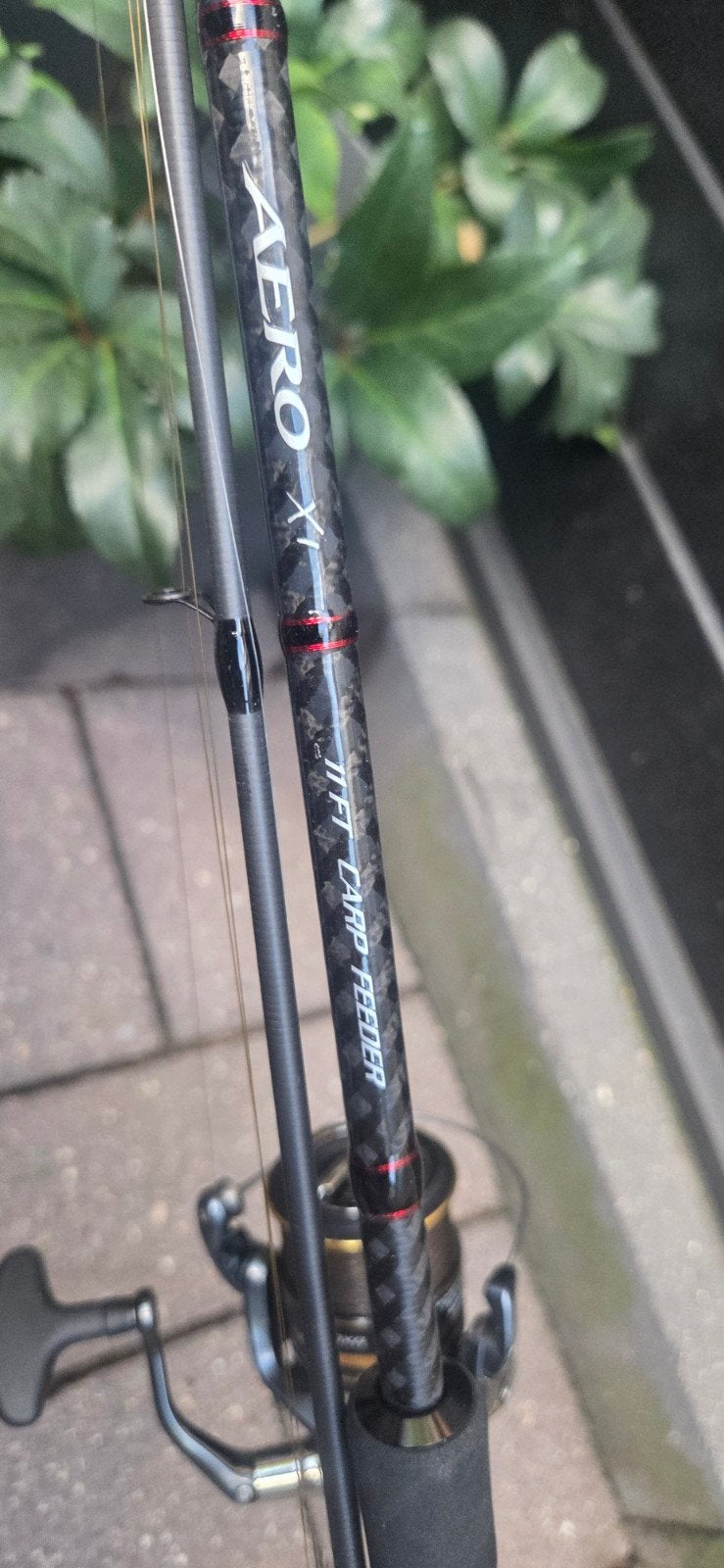 Shimano Aero X1 11ft 335cm 70g feederhengel met molen, Watersport en Boten, Hengelsport | Witvissen, Ophalen, Zo goed als nieuw