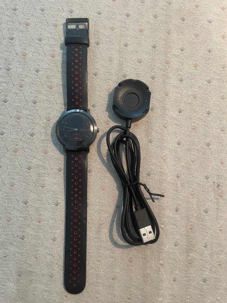 Withings Steel HR + oplaadkabel, Gebruikt, Withings, Ophalen of Verzenden, Android