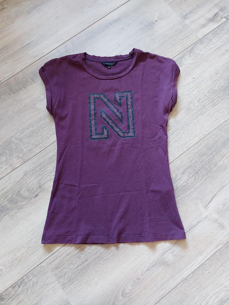 T shirt van Nikkie, Paars, Ophalen of Verzenden, Zo goed als nieuw, Korte mouw
