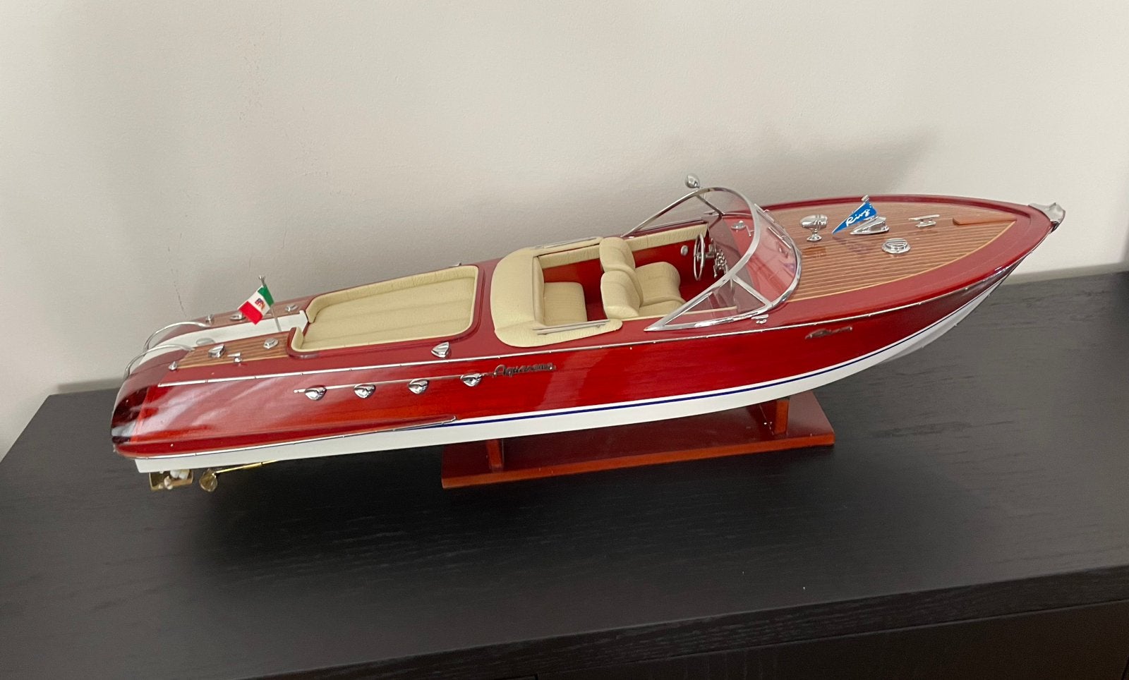 Riva Aquarama  ( modelboot 90 cm ), Hobby en Vrije tijd, Ophalen of Verzenden, Nieuw