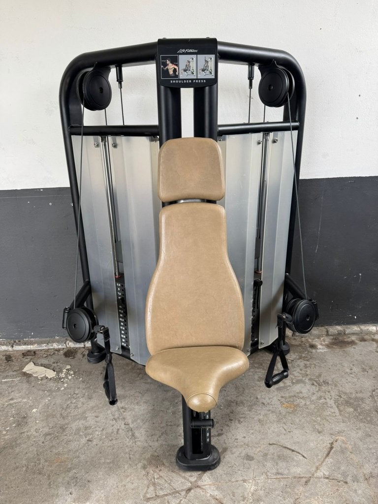 Life Fitness Signature Series Shoulder Press., Gebruikt, -, -, Overige typen