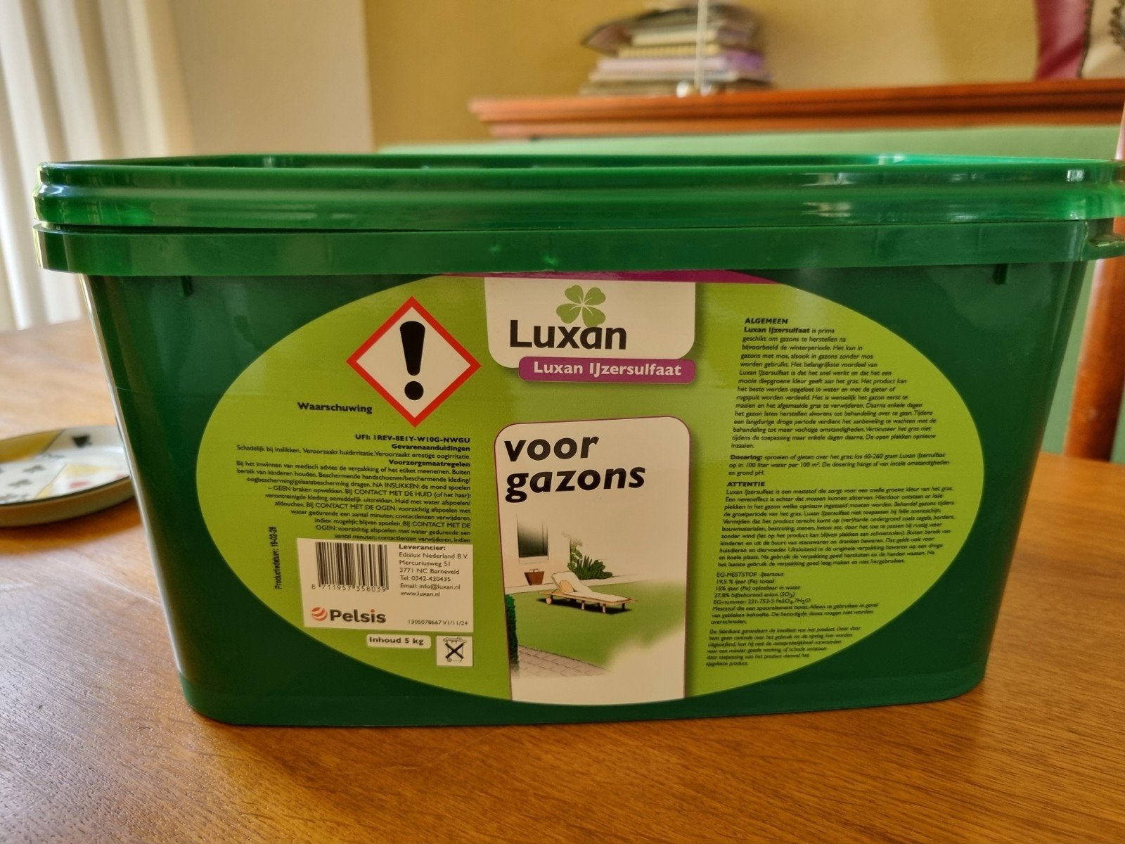 Ijzersulfaat 5 kg voor gazon, Verzenden, Kunstmest