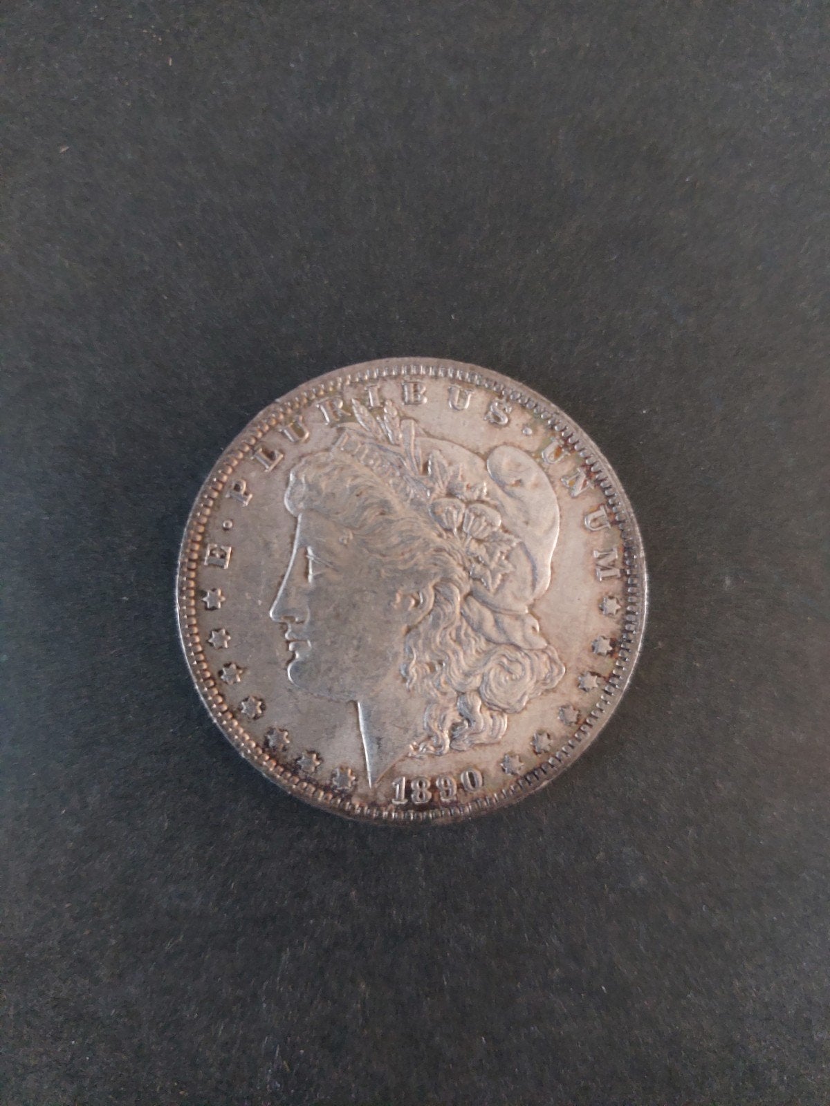 Zeldzame Amerikaanse Morgan Dollar 1890 - Zilveren Munt, Ophalen of Verzenden, Noord-Amerika, Losse munt, Zilver