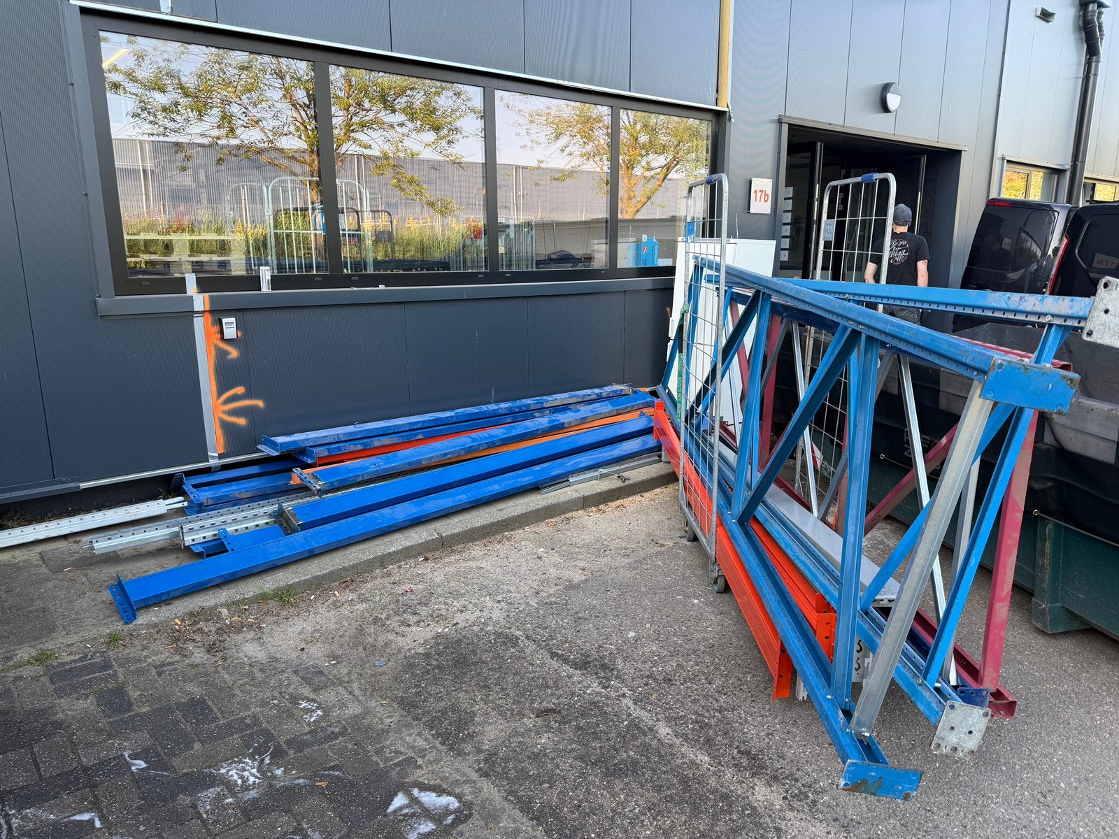 Stellingkast, Doe-het-zelf en Verbouw, Steigers, Ophalen, Gebruikt, Overige typen, 2 tot 5 meter