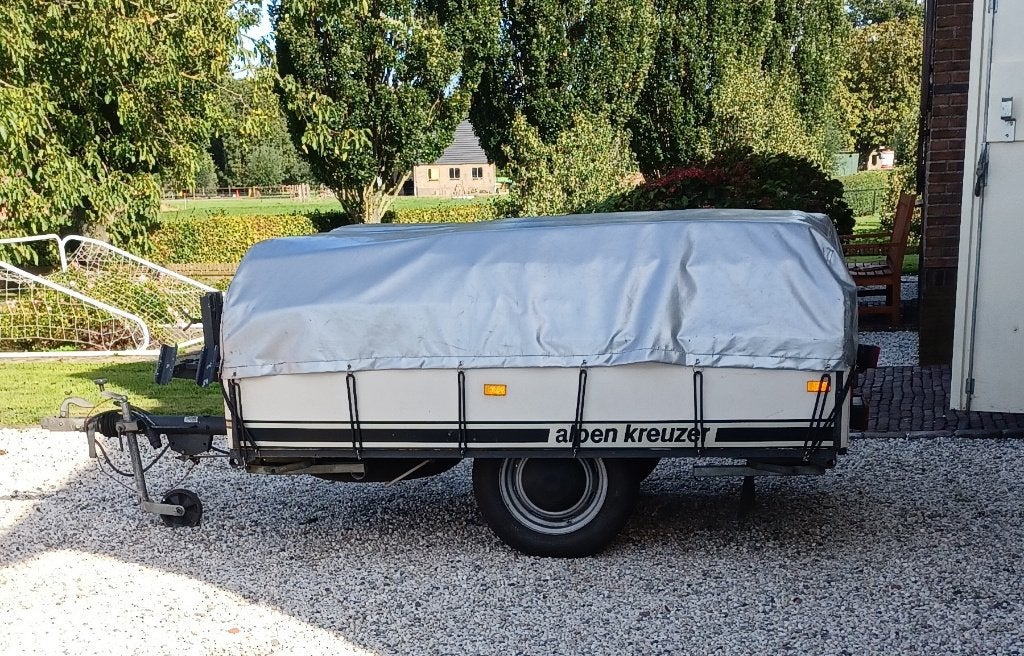 Super leuke ruime vintage (1986) vouwwagen, Alpenkreuzer, Beige, Ophalen of Verzenden, Aanwezig