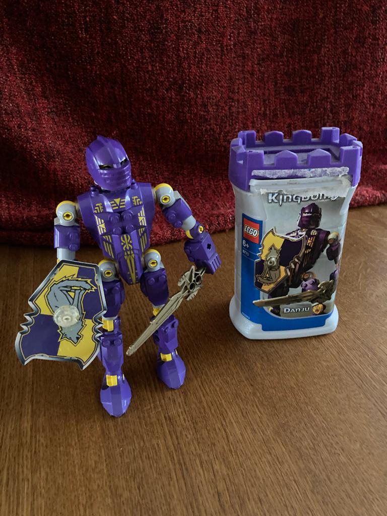 Lego Knights Kingdom met opbergdoos, Verzamelen, Transformers, G1, Ophalen of Verzenden, Gebruikt