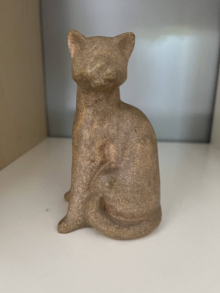 zeer mooie keramische kat, Deense kunstenaar, Antiek en Kunst, Ophalen of Verzenden