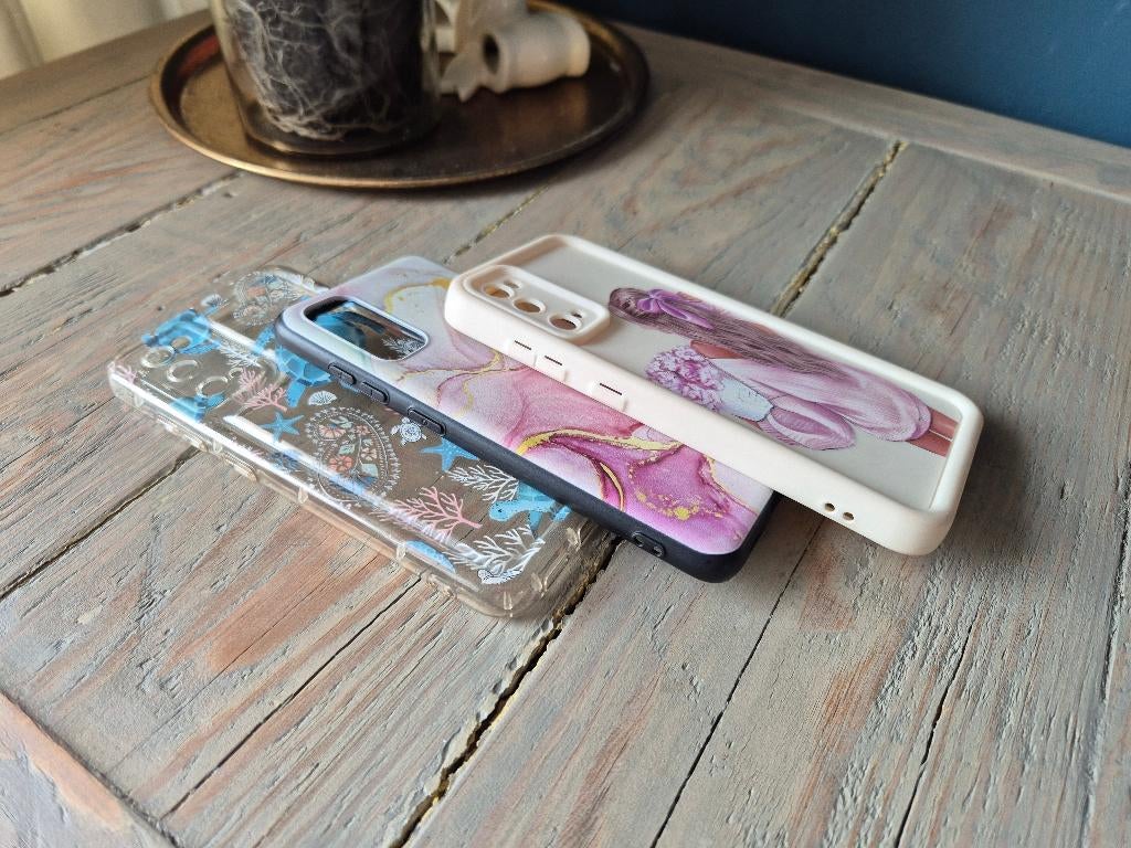 3 telefoonhoesjes voor Samsung Galaxy S20, Ophalen of Verzenden, Zo goed als nieuw, Frontje of Cover