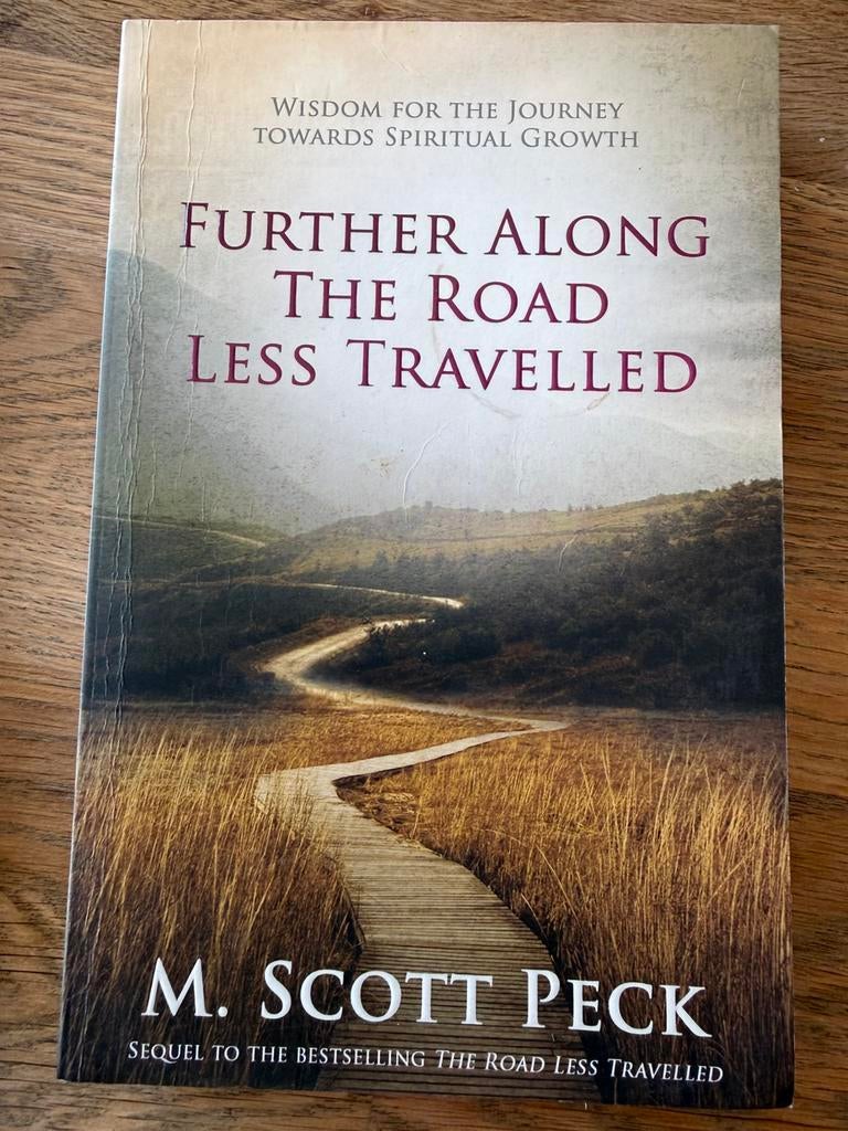 Further along the road less travelled m scott peck, Boeken, Ophalen of Verzenden, Zo goed als nieuw, Spiritualiteit algemeen, Overige typen