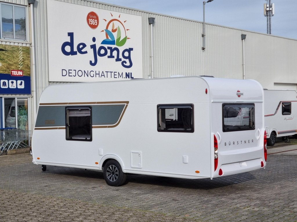 Bürstner B66 485 TS Queens bed - 1800 kg, Caravans en Kamperen, Rondzit, Bedrijf, Bürstner, 6 tot 7 meter