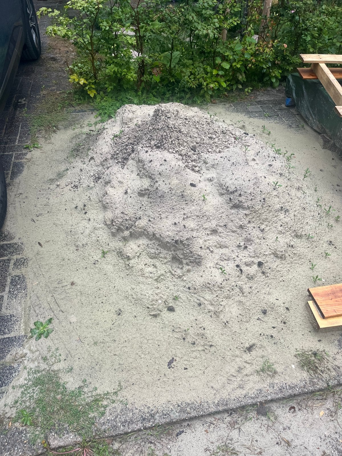 Gratis afhalen: schoon zand ca 0,5m3, Tuin en Terras, Ophalen, Nieuw, Ophoogzand