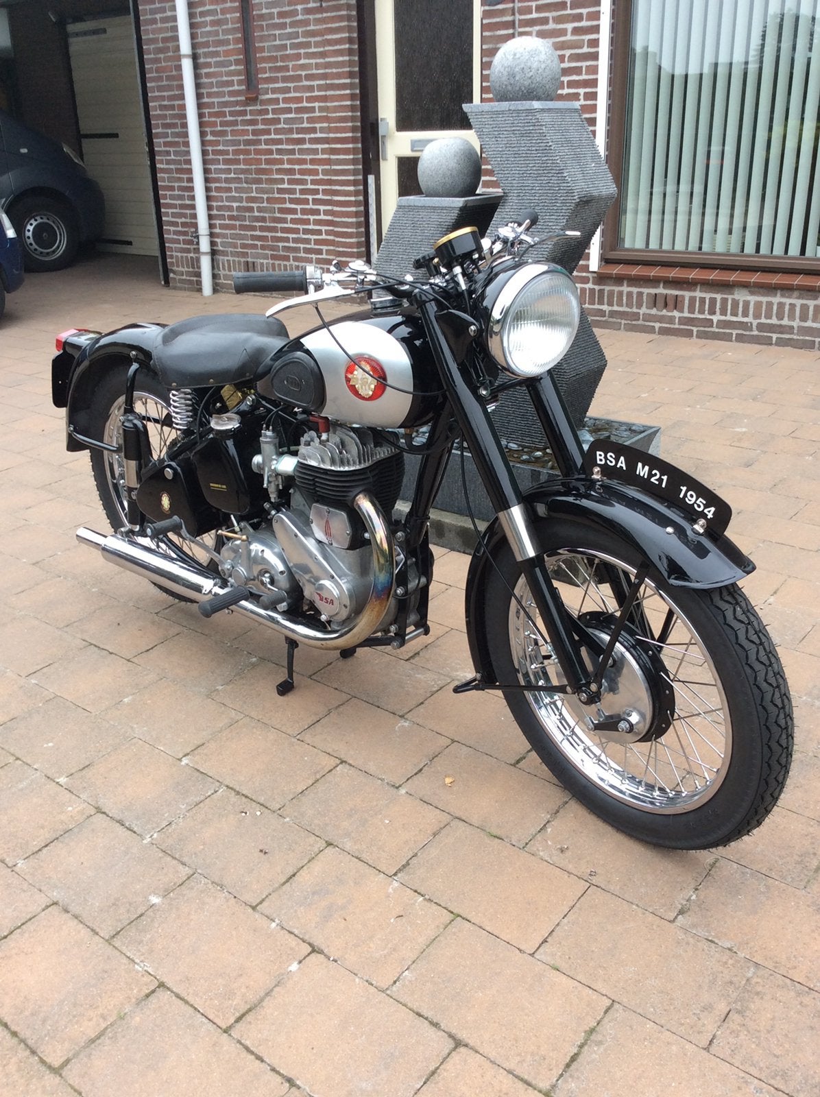 Bsa M21 bouwjaar 1954 .Norton  nieuw staat., Motoren, Nieuw, 600 cc, 1 cilinder