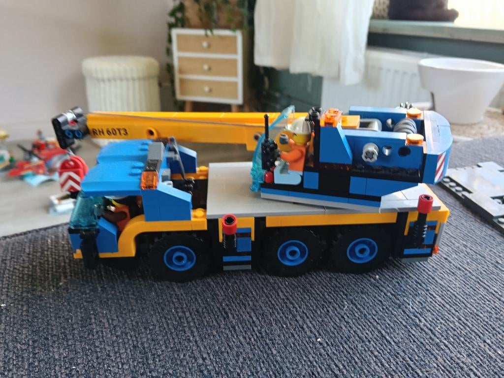 Lego City Kraanwagen - Complete set, Kinderen en Baby's, Speelgoed | Duplo en Lego, Compleet, Lego, Ophalen of Verzenden, Complete set