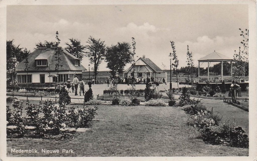 703-396-009 Medemblik Nieuwe Park, Verzenden, Voor 1920, Noord-Holland