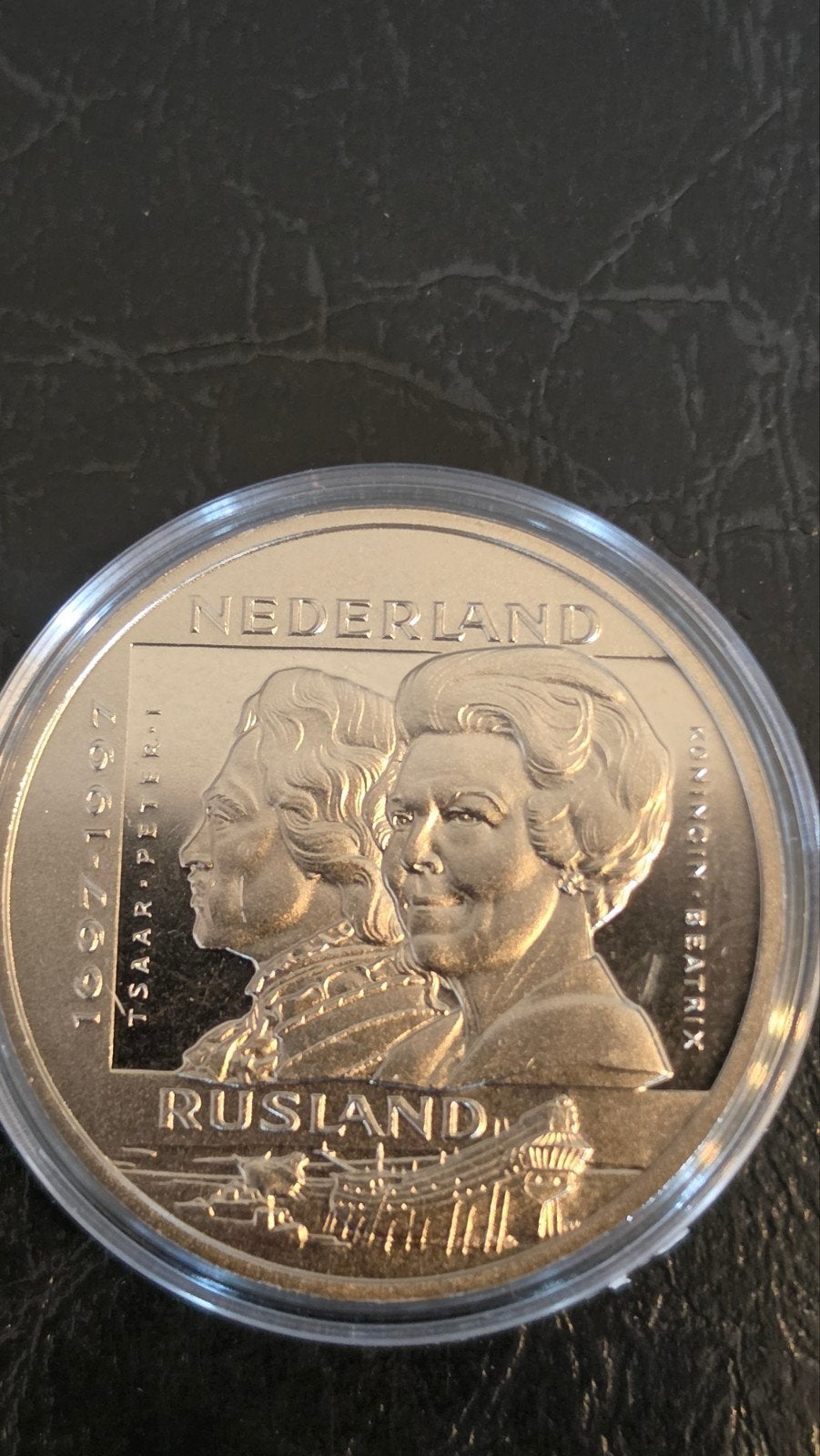 2.5 ECU munt 1997 - Nederland Rusland, Koningin Beatrix, Zilver, Losse munt, Overige waardes