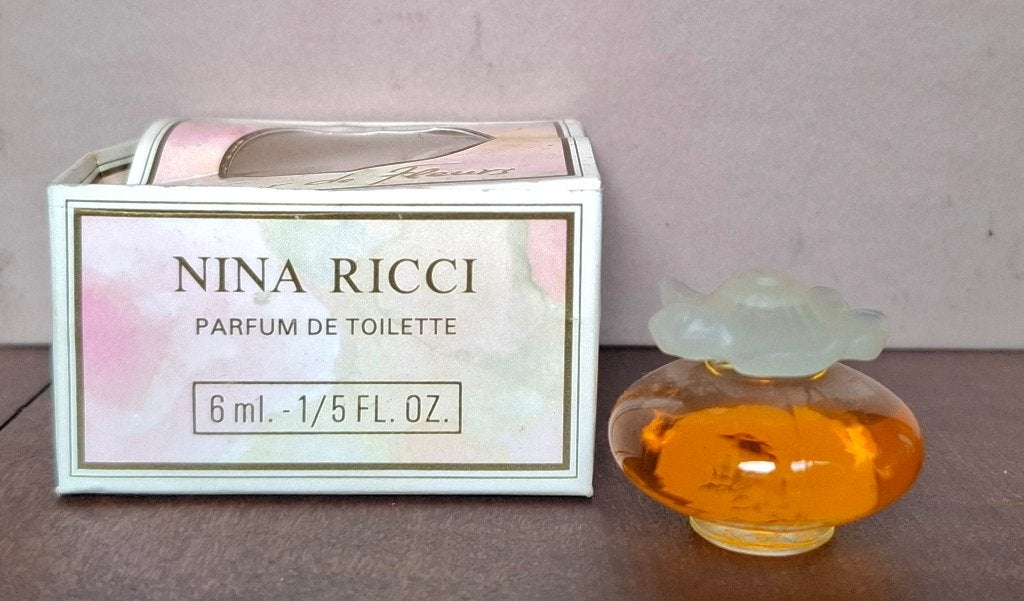 Nina Ricci vintage parfum miniatuur 6ML, Ophalen of Verzenden, Nieuw, Miniatuur, Gevuld