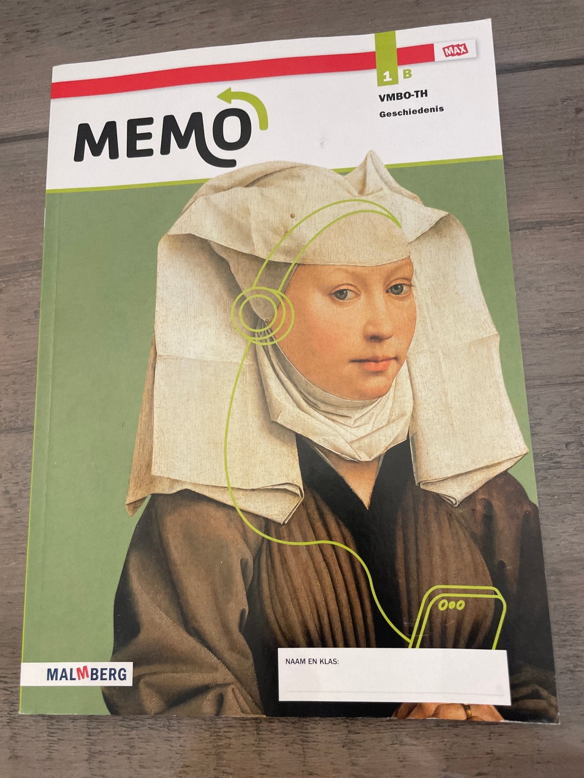 MEMO 1B VMBO-TH Geschiedenis Malmberg, Ophalen of Verzenden, Zo goed als nieuw, VMBO, Geschiedenis