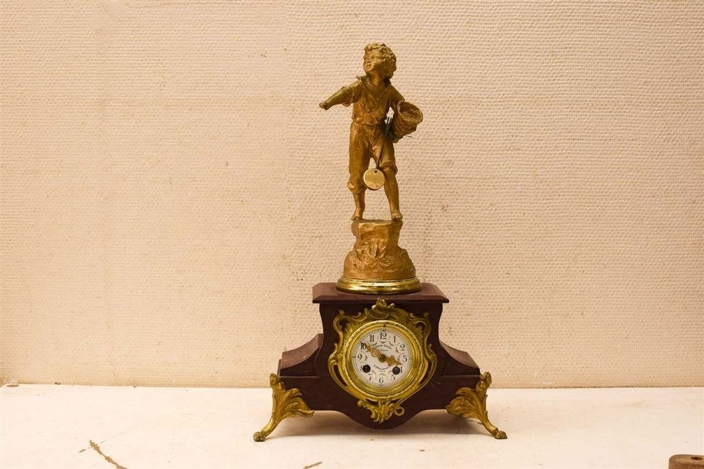 Schouwklok 44941, Ophalen of Verzenden, Gebruikt, Wandklok