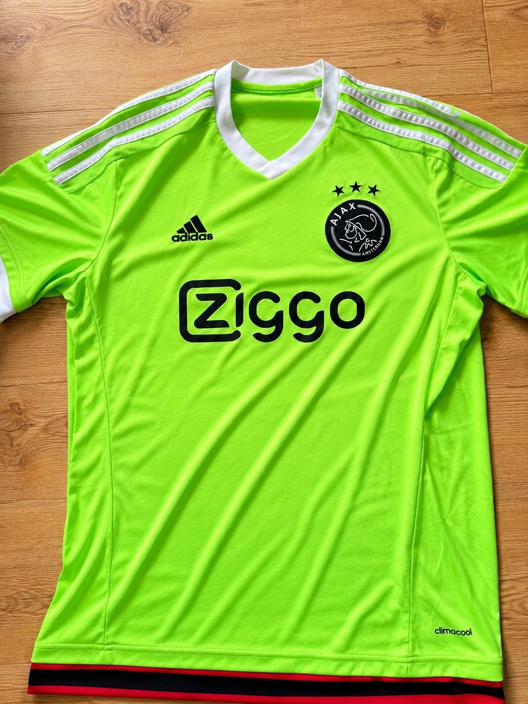 Ajax Uitshirt, Maat L, Ophalen of Verzenden, Zo goed als nieuw, Shirt