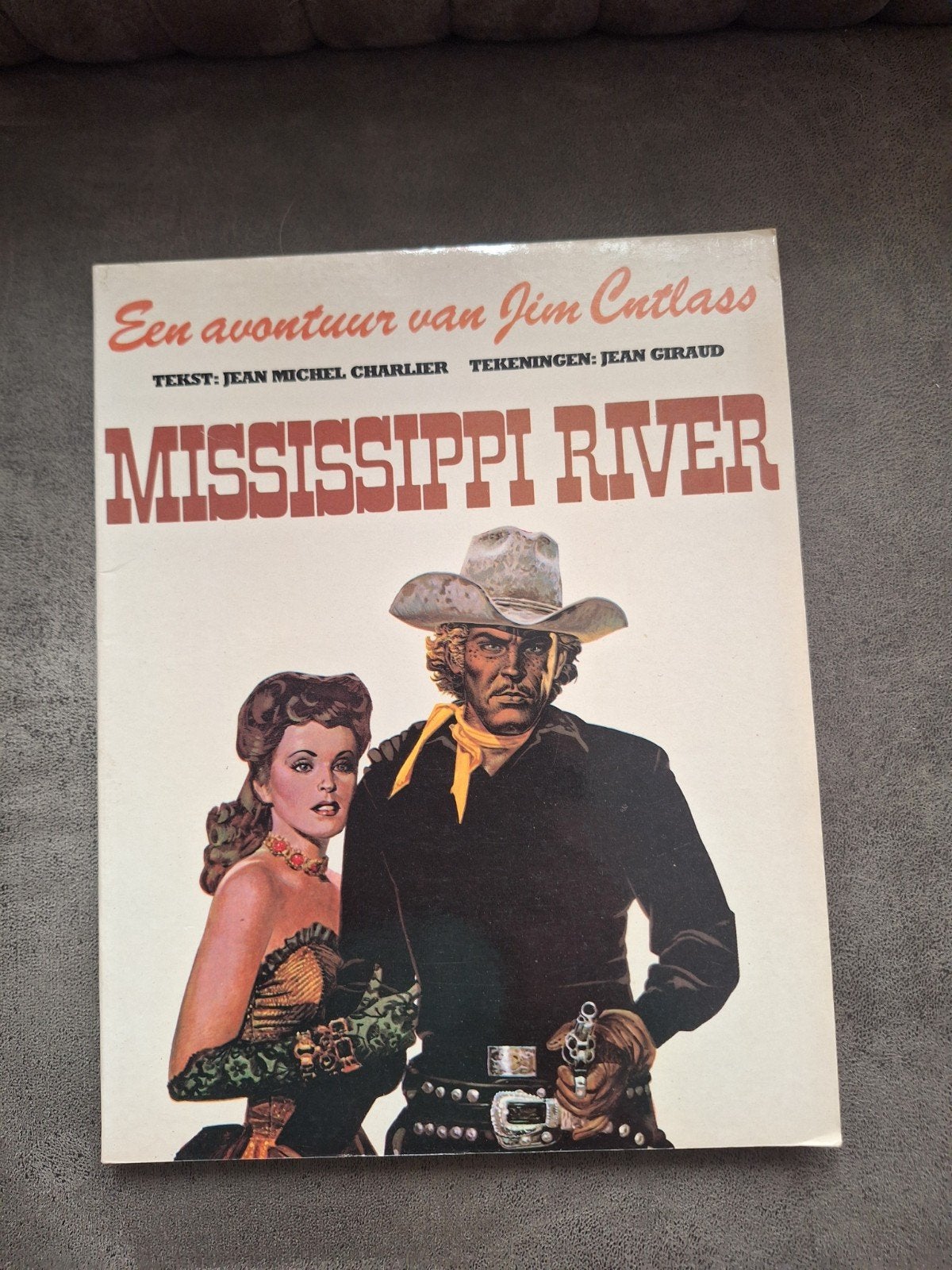 Stripboek Mississippi River - Jean Michael Charlier, Eén stripboek, Ophalen of Verzenden