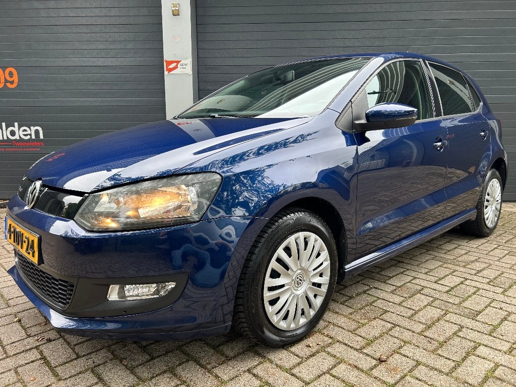 Volkswagen Polo 1.2 TDI 55KW BM 2013 Blauw, Auto's, Euro 5, Stof, 74 pk, Zwart