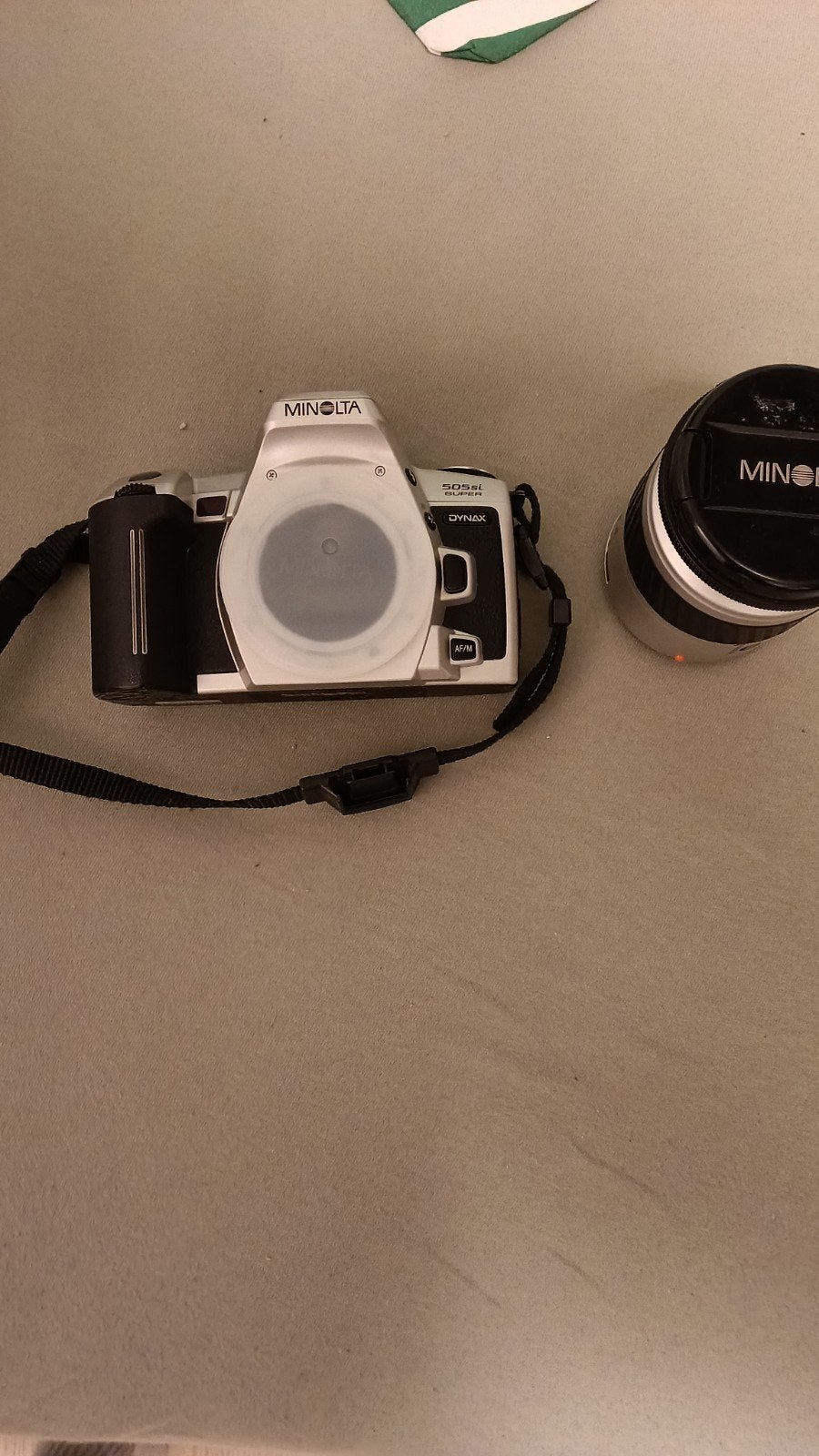 Minolta Dynax 505si Super spiegelreflexcamera, Ophalen of Verzenden, Gebruikt, Spiegelreflex, Minolta