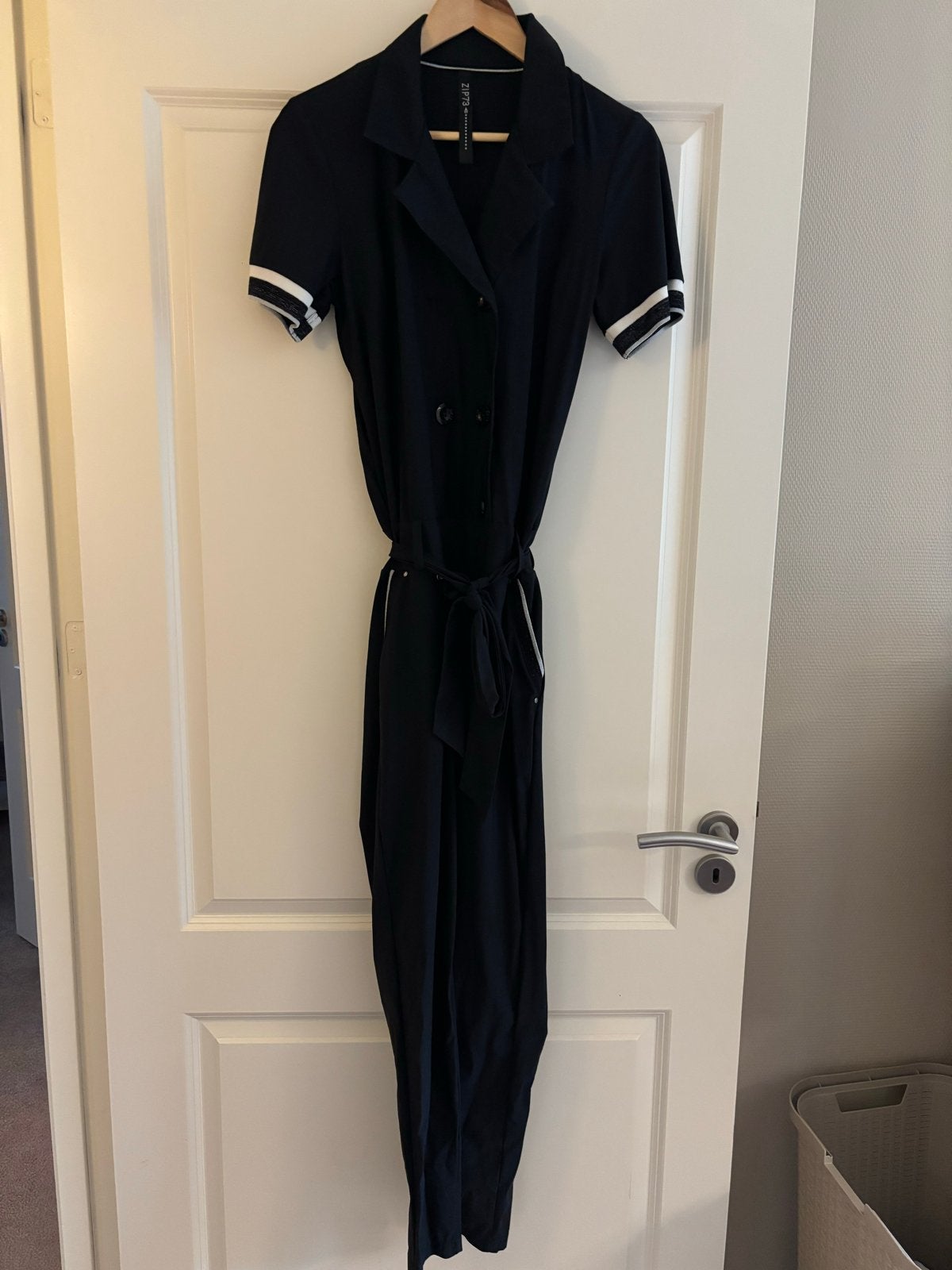 ZIP73 jumpsuit zwart maat M, Kleding | Dames, Ophalen of Verzenden, Zo goed als nieuw, Maat 38/40 (M), Zwart