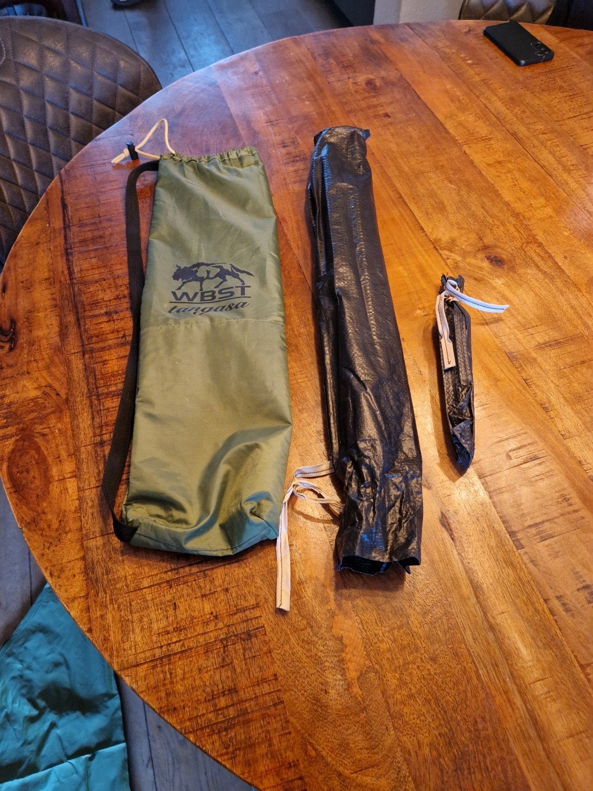 Tarp voor een tent. 3 bij 3 meter., Ophalen, Zo goed als nieuw