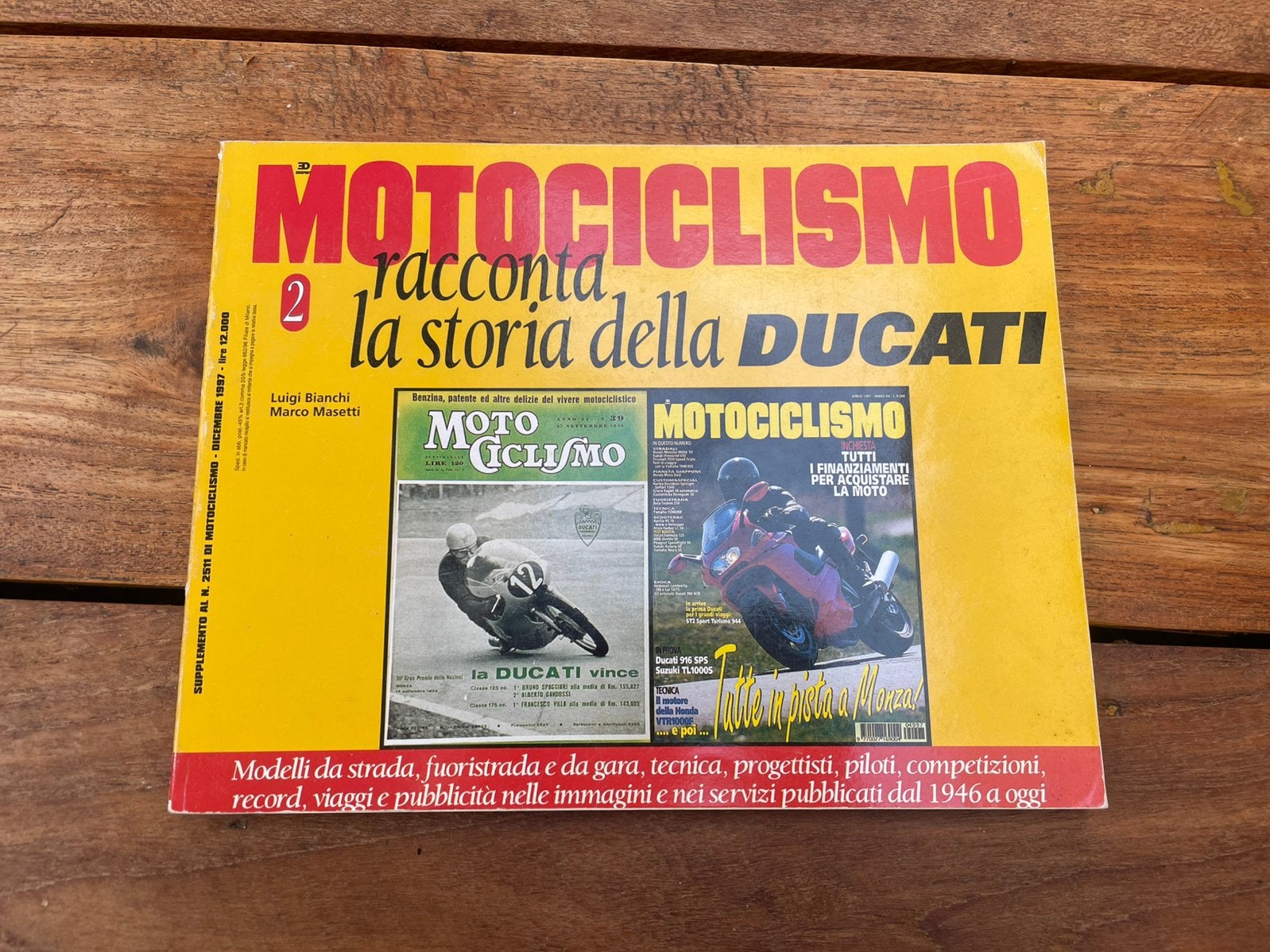 Ducati, la storia della Ducati, Ophalen of Verzenden, Gebruikt, Auto's