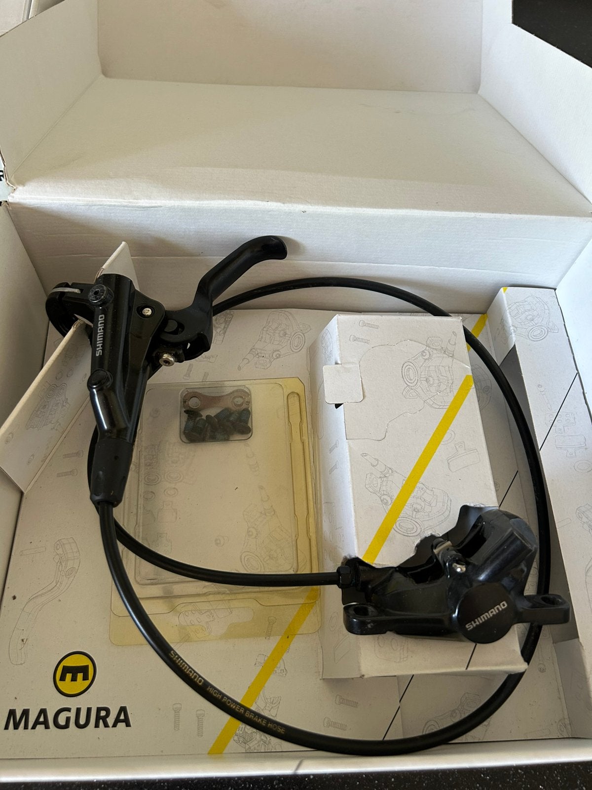 Shimano remset, Ophalen of Verzenden, Gebruikt