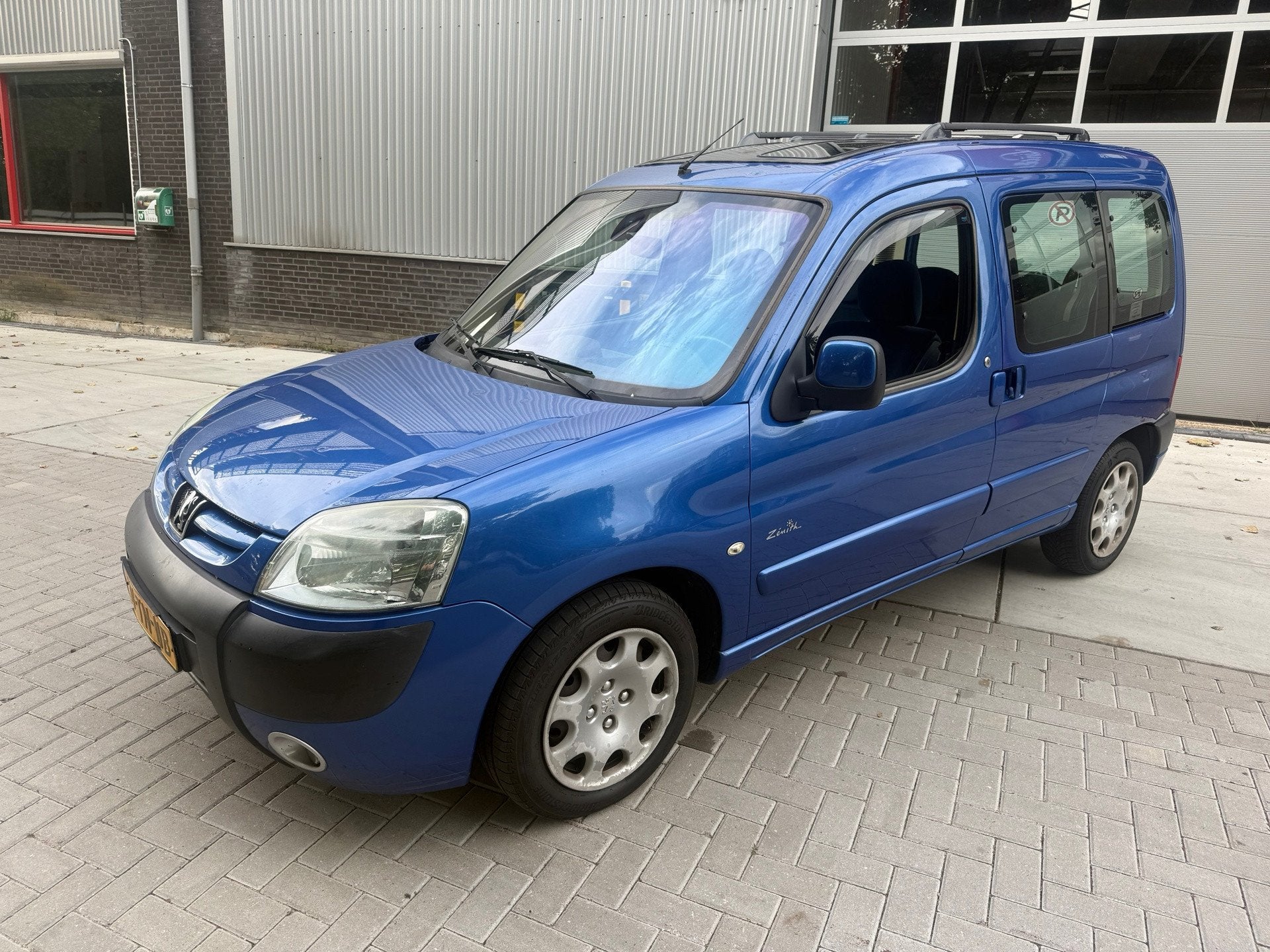 Peugeot Partner MPV 1.6-16V Zenith 4, Gebruikt, Blauw, Origineel Nederlands, Bedrijf
