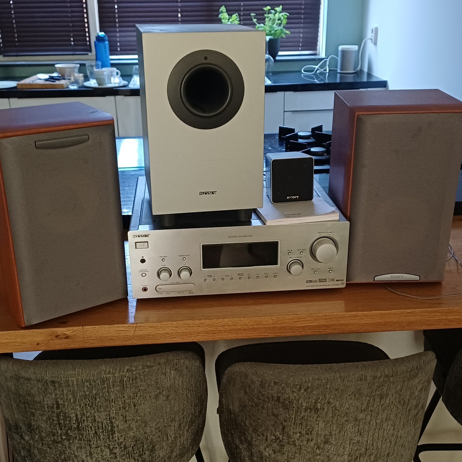 Sony Surround Set met Bose Subwoofer en Sony Speakers, Audio, Tv en Foto, Stereo-sets, Ophalen, Speakers, Sony