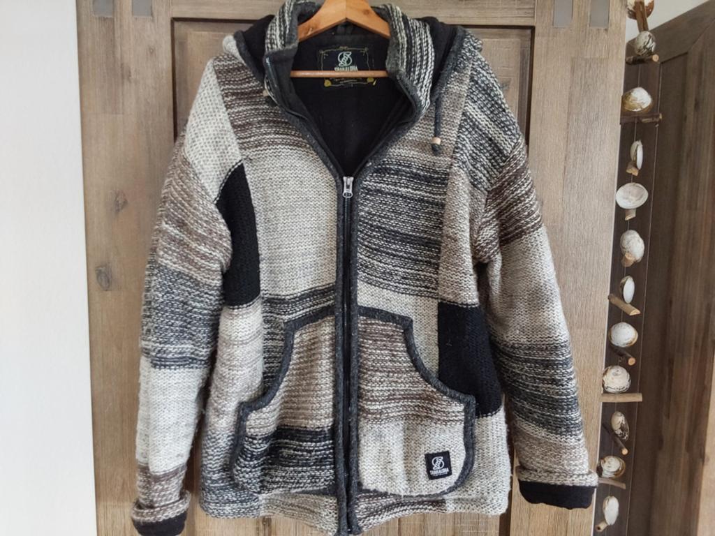 Vest cq jas, Ophalen, Zo goed als nieuw, Bruin