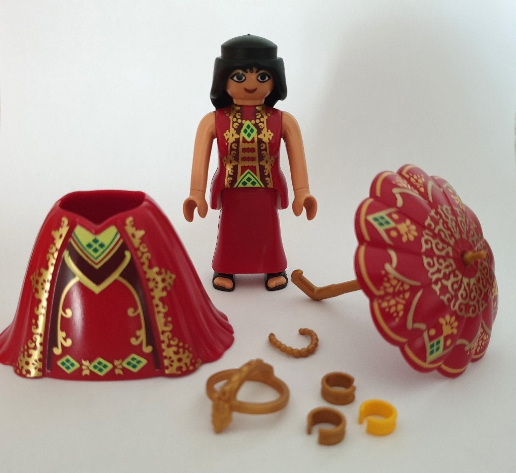 Playmobil 6825 Playmo Friends Oosterse prinses met parasol, Ophalen of Verzenden, Nieuw, Complete set, Figuren