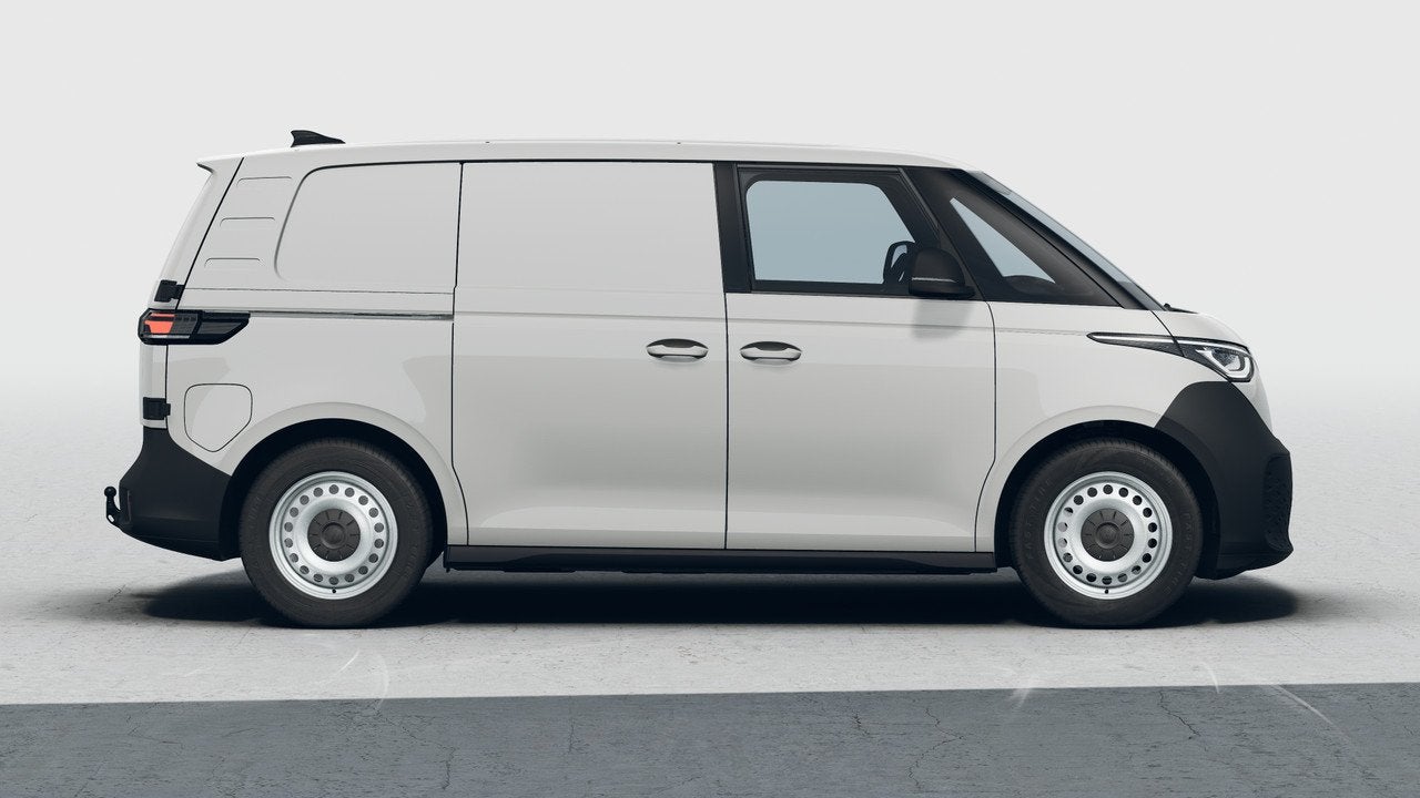 Volkswagen ID. Buzz Cargo 286pk Economy Limited Edition 79 k, Auto's, Automaat, 12 maanden, Zwart, Volkswagen