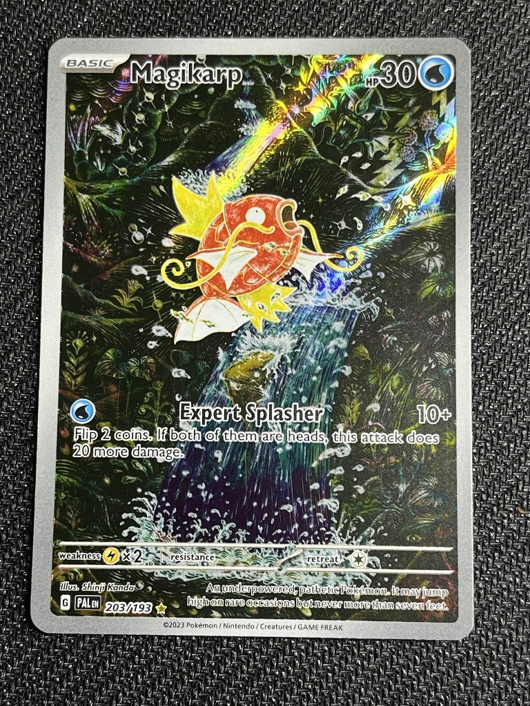 Magikarp (PAL 203), Ophalen of Verzenden, Zo goed als nieuw, Losse kaart, Foil