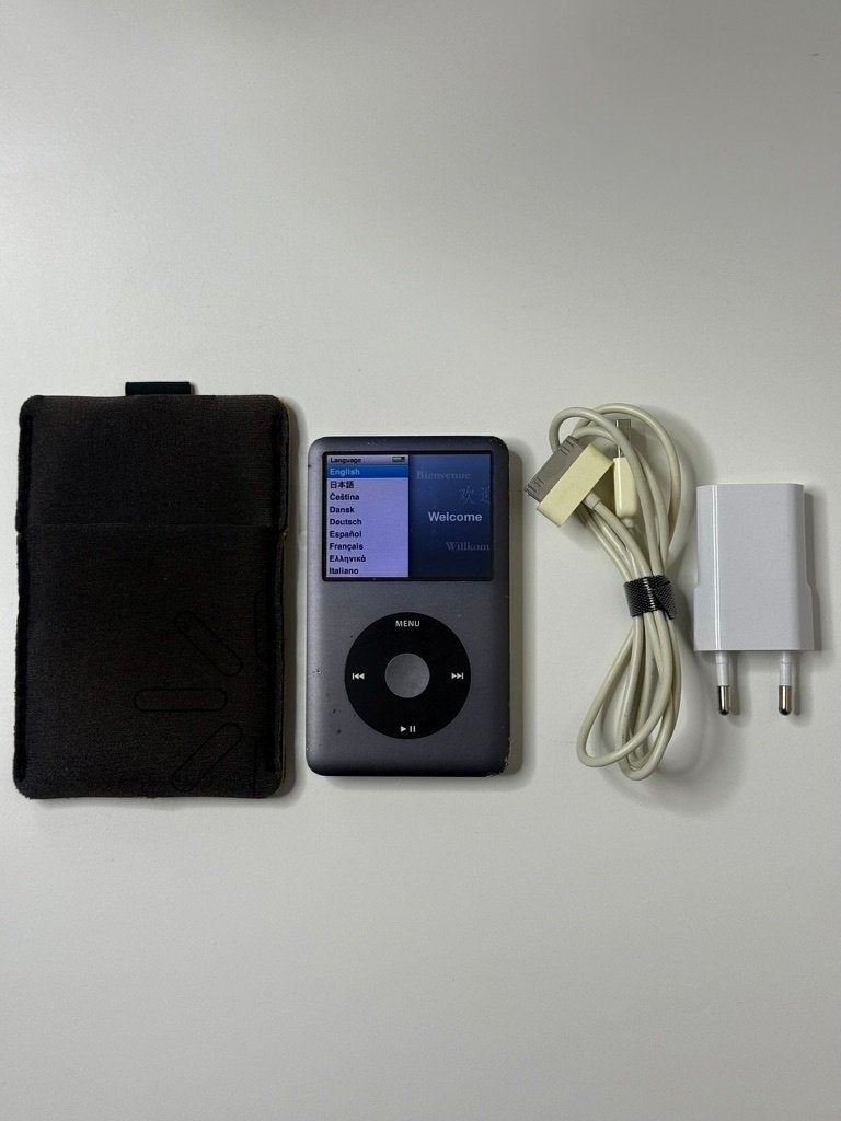 Apple iPod Classic 7 Space Grey 160GB, 40 GB en meer, Gebruikt, Ophalen of Verzenden, Overige kleuren