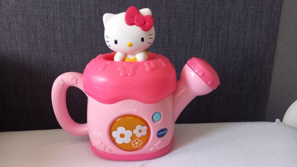 Vtech Baby Hello Kitty gietertje, Kinderen en Baby's, Ophalen of Verzenden, Zo goed als nieuw, 6 maanden tot 2 jaar
