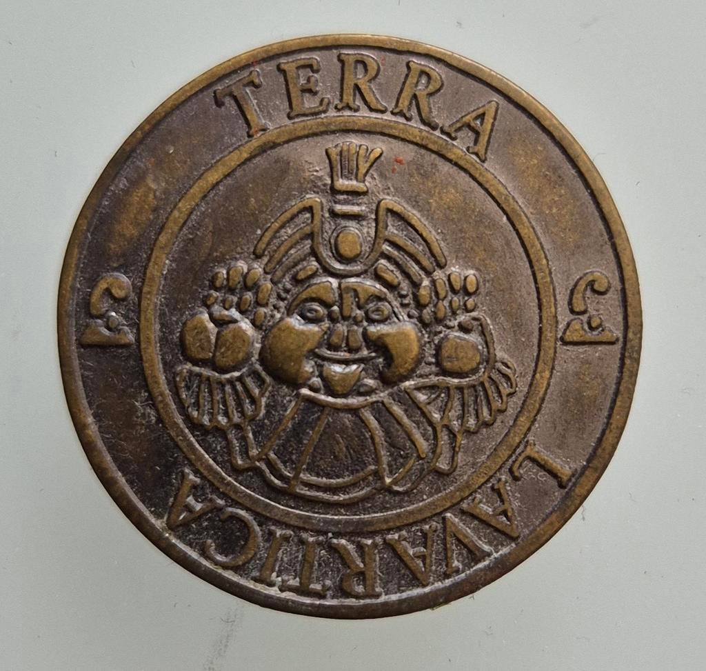 Efteling - munt Volk van Laaf - Terra Lavartica, Verzamelen, Efteling, Ophalen of Verzenden, Zo goed als nieuw, Overige typen