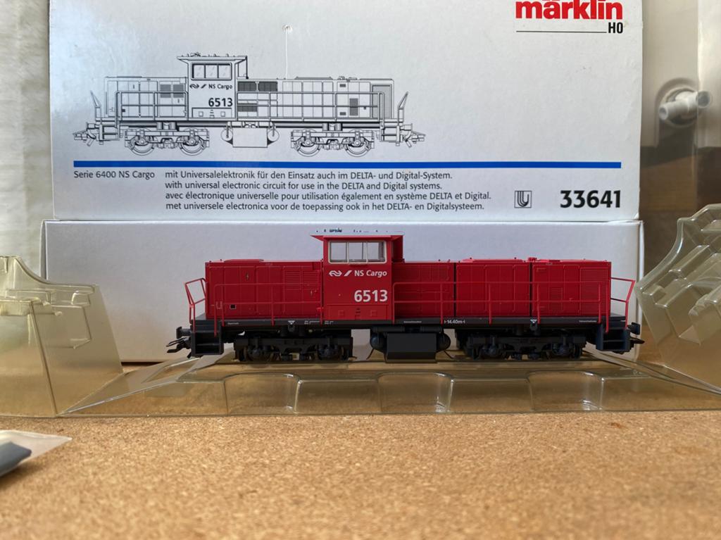 Marklin Loc Serie 6400 NS Cargo 33641, Hobby en Vrije tijd, Modeltreinen | H0, Wisselstroom, Locomotief, Nieuw, Ophalen of Verzenden