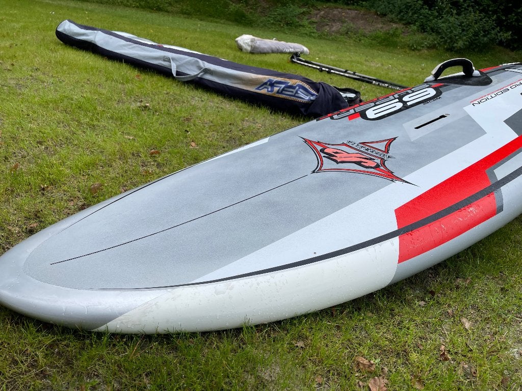 Windsurf set, Watersport en Boten, Ophalen, 250 tot 300 cm, Gebruikt, 6.5 m² tot 8 m²