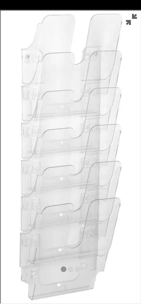 DURABLE FLEXIPLUS Folderhouder A4 Polystyreen Transparant, Ophalen of Verzenden, Nieuw