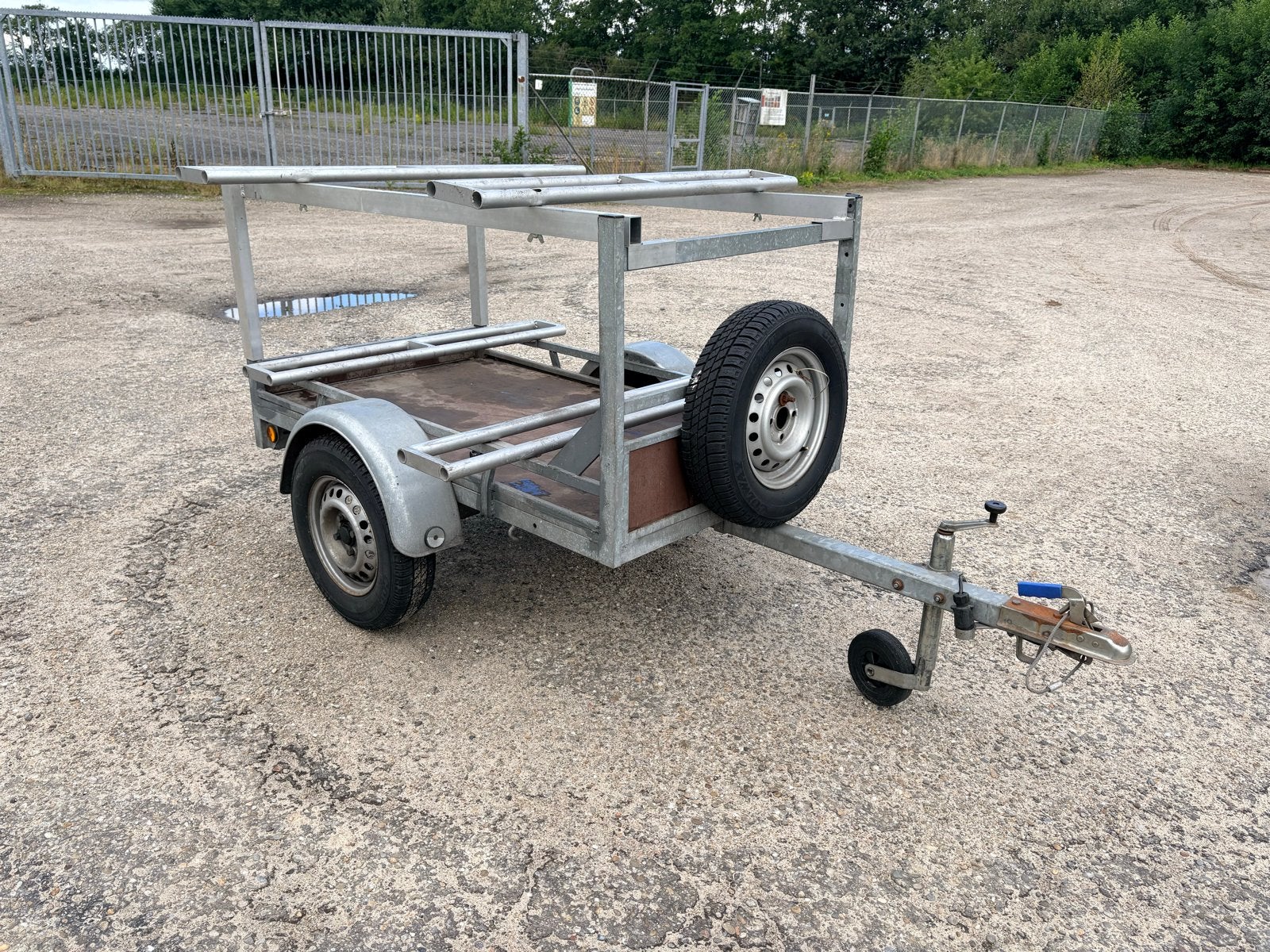 Enkel Asser Kart Trailer - Geschikt voor 2 Karts, Auto diversen, Ophalen, Gebruikt