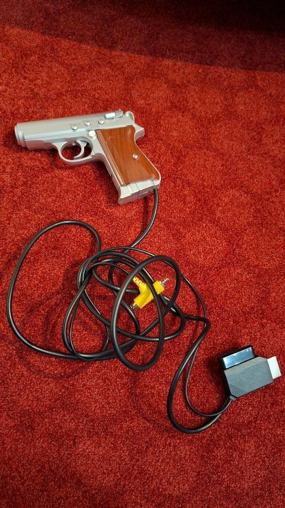 Scorpion Gun Ps1, Ophalen of Verzenden, Zo goed als nieuw, Controller, PlayStation 1