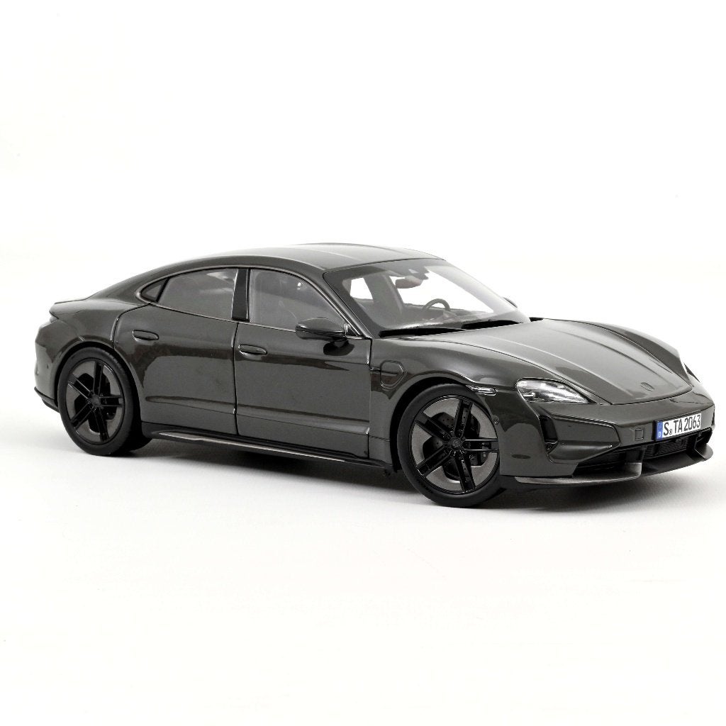 Norev 1:18 Porsche Taycan Turbo S 2024 Slate Grey Neo