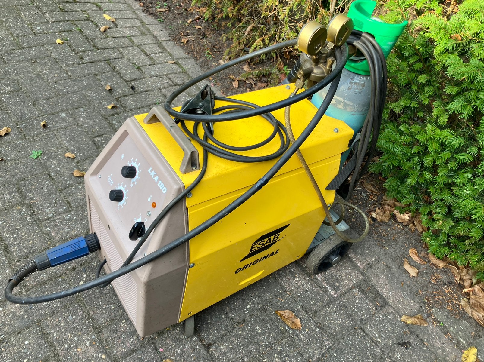 Esab, Ophalen, Gebruikt, Co2