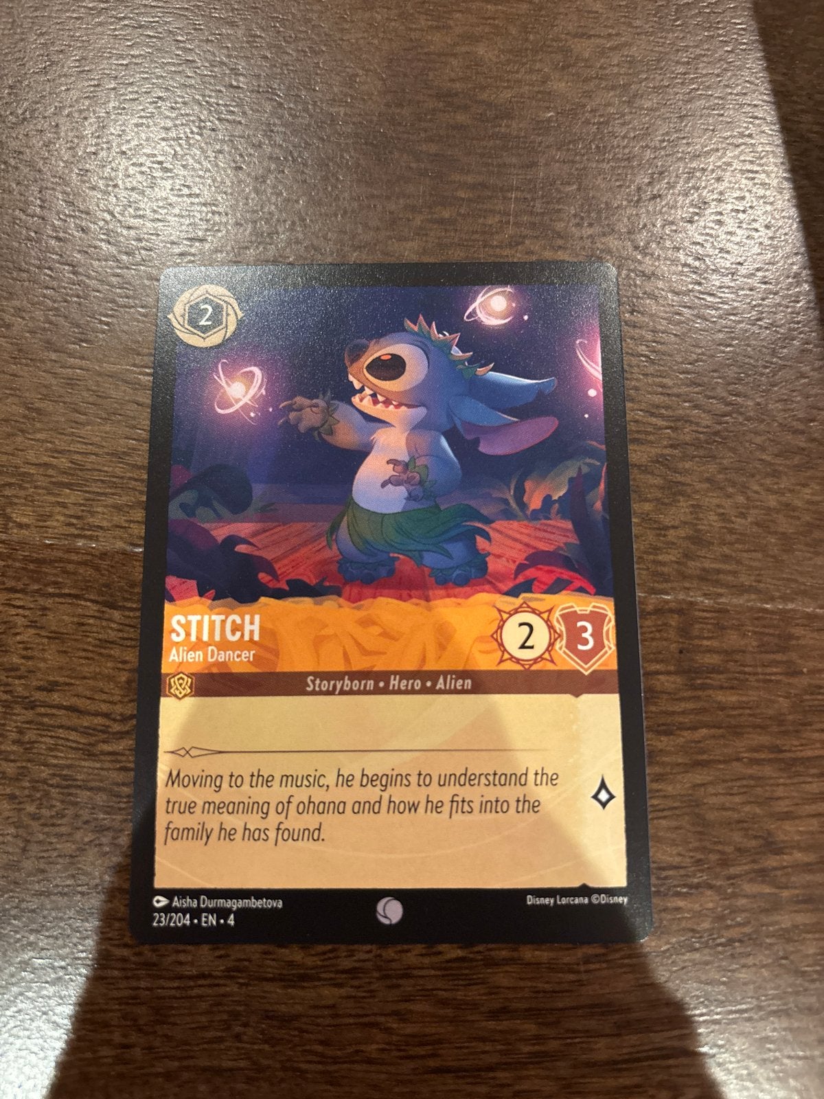 Disney Lorcana Stitch Alien Dancer 23/204, Ophalen of Verzenden, Nieuw