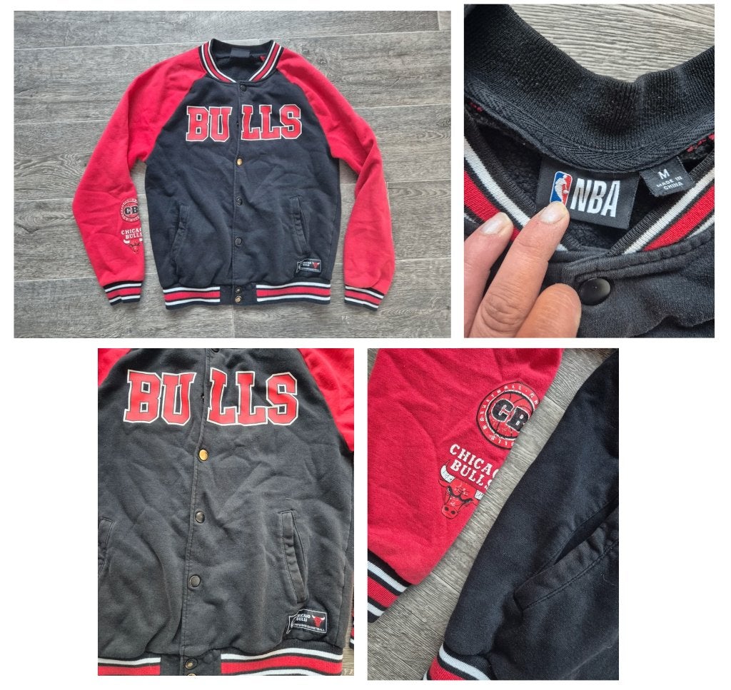NBA Chicago Bulls baseball jack, Ophalen of Verzenden, Gebruikt, Kleding